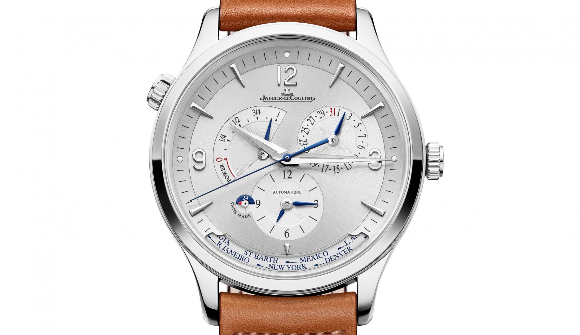 JAEGER LECOULTRE MASTER CONTROL GEOGRAPHIC WatchMania